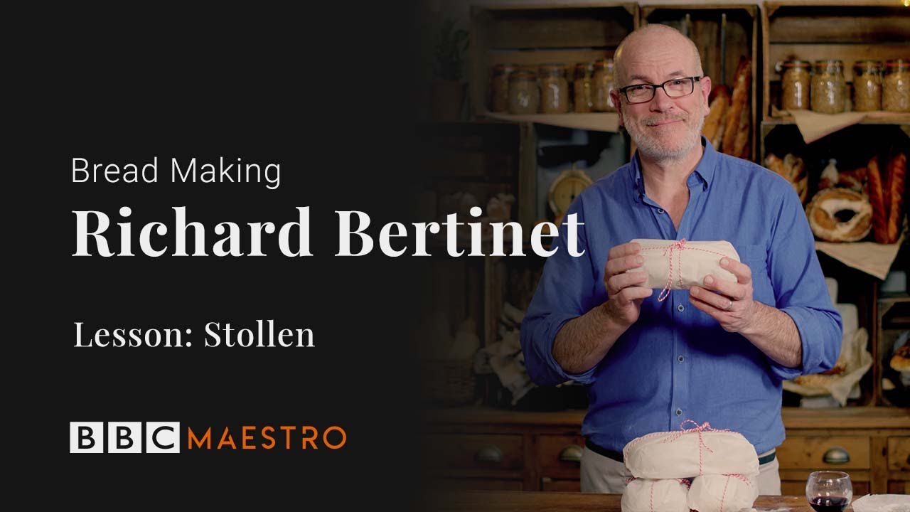 Richard Bertinet's indulgent take on Stollen - BBC Maestro