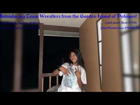 Pohnpei Wrestling Team for Microgame 2024 in the Marshall Islands