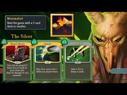 How to Get Minimalist on the Silent | Tuesday Tips and Tricks | Slay the Spire