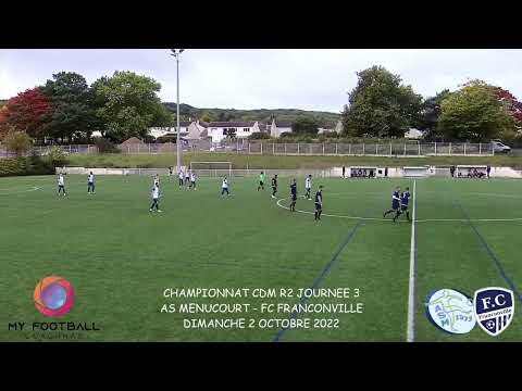 DIMANCHE 2 OCTOBRE CDM R2 AS MENUCOURT - FC FRANCONVILLE LES BUTS