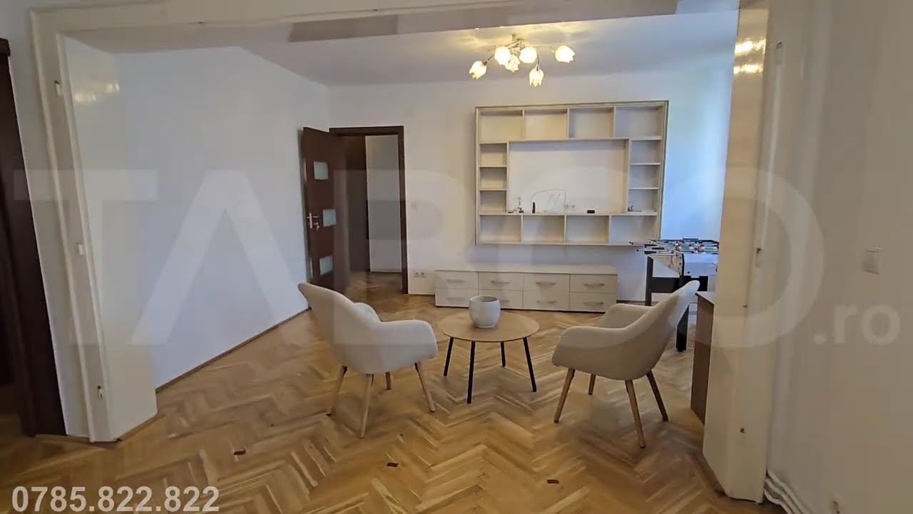 Apartament 3 camere 2 bai 3 balcoane pet frendly Constitutiei Sibiu - Video