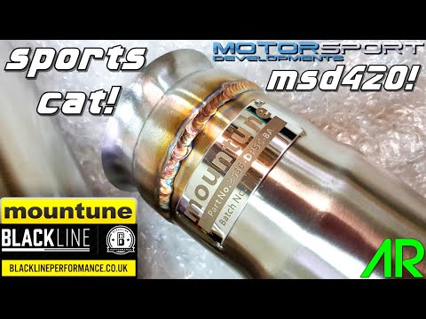 MOUNTUNE SPORTS CAT / DOWNPIPE & MSD420 INSTALL! | FOCUS RS | VLOG 33