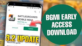 Bgmi 3.2 Update Is Here //beta version bgmi early access/How To download/Update Beta version Bgmi