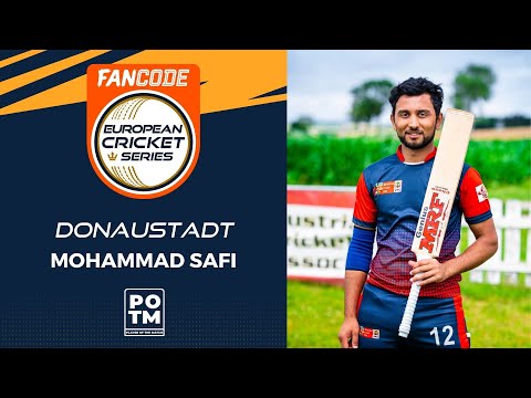 POTM: M.Safi - DNA vs PKC | Highlights | FanCode ECS Austria, 2022 Day 6 | ECS22.334