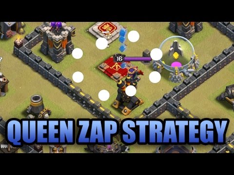 Queen Zap Strategy | 4 Lightnings Take Down AQ | Old Strategy But You Never Use