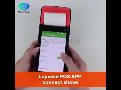 Android PDA NFC POS Receipt Bill Thermal Wifi Bluetooth Printer 58mm Handheld Terminal Camera