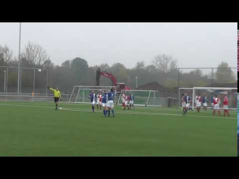 13 nov 2016 Rivierwijkers 1 - UVV 1 com 4-2 Doelpunt Rivierwijkers (2-0)