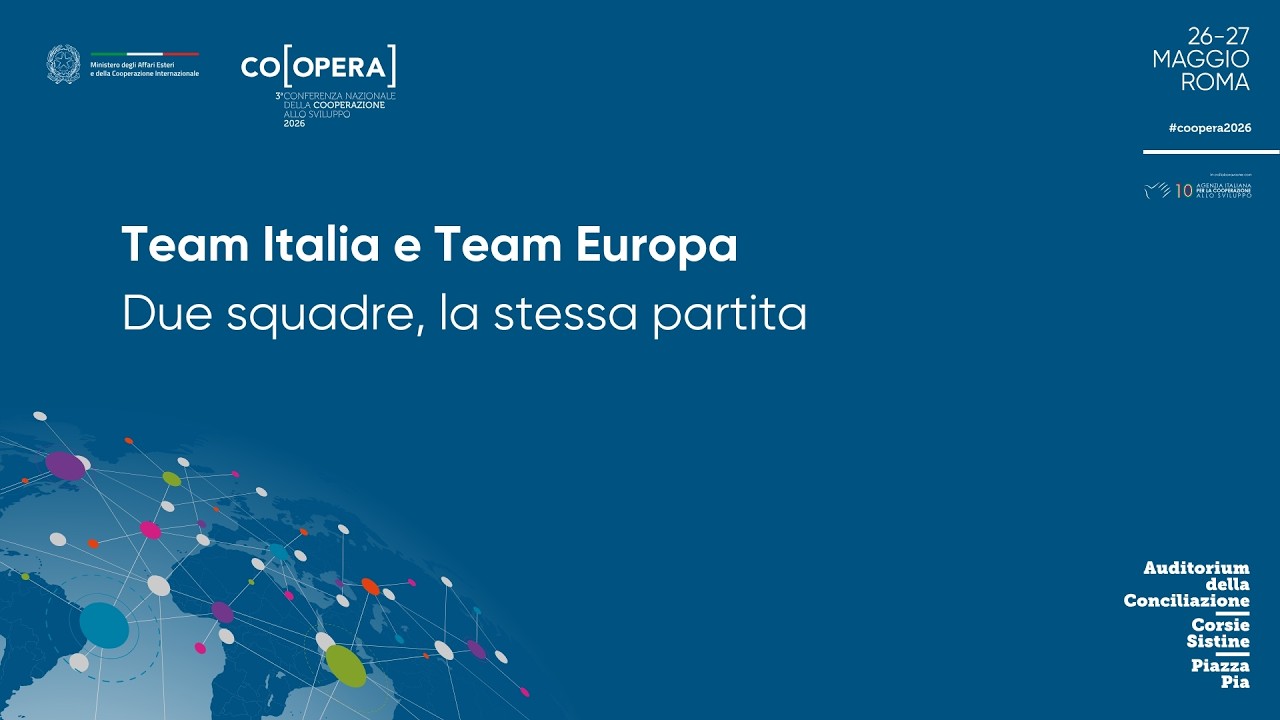 Team Italia e Team Europa - CO[OPERA] 2026