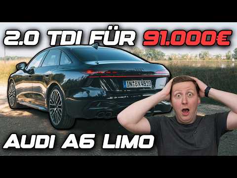 NEW 2025 Audi A6 Sedan | €91,335 for a 2.0 TDI?!🤯 | REVIEW