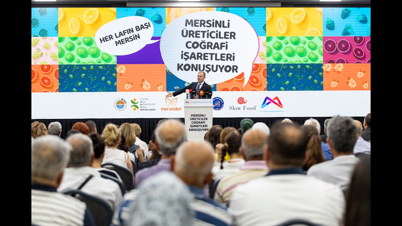 MERSİNLİ ÜRETİCİLER COĞRAFİ İŞARETLERİ KONUŞUYOR ETKİNLİĞİ’NİN ‘BASIN BİLDİRGESİ’ YAYINLANDI