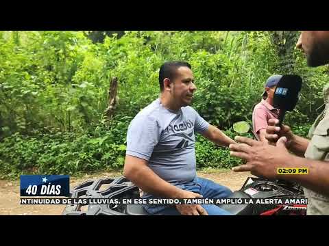 Varias zonas de Nueva Arcadia son afectadas producto de las lluvias en Copán