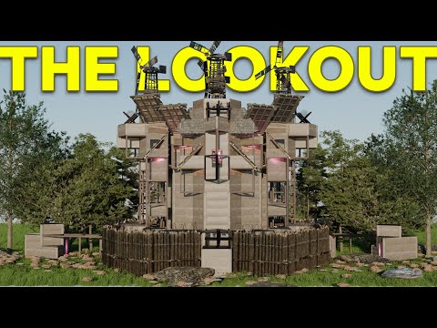 The LOOKOUT | The BEST Quad OPENCORE Base | RUST Base Design