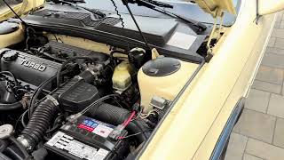 58k-Mile 1989 Chrysler TC by Maserati Cold Start