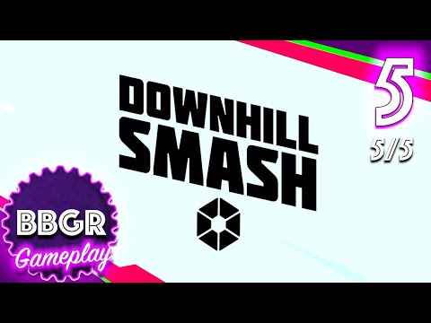 Downhill Smash - Review 5/5, Game Play Walkthrough No Commentary 5 - YouTube