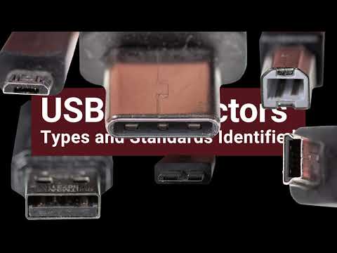 USB Connector Cable Types (Type-A, Type-B, Type-C) and Standards 🔱| Explained