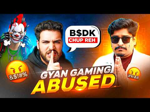 Classy & Bin ZAid *ABUSED* Gyan Gaming On LIVE !!🤬 Gyan Gaming रोने लगे 🥺💔 @GyanGaming