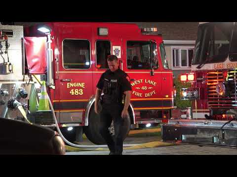 2021-7-8 Millcreek, PA - Structure Fire on Shenk Avenue