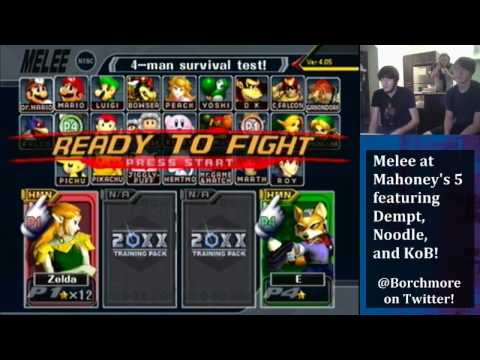 Big DK (P1) vs Nala (P4) - Loser's Quarters - Melee at Mahoney's 5