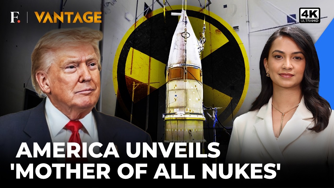 US Unveils 'Sentinel,' A Weapon 32 Times More Powerful Than Hiroshima | Vantage on Firstpost | 4K