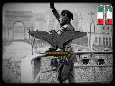 "Giovinezza" Anthem of the P.N.F