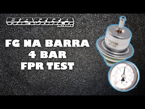 FG NA Barra 4 BAR Fuel Pressure Regulator (FPR) Test