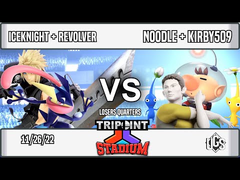 Tripoint Stadium - Losers Quarters - IceKnight + Revolver Vs. NOODLE + Kirby509