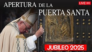 EN VIVO |  PAPA FRANCISCO Apertura Puerta Santa y Santa Misa Vigilia de Navidad 2024 , Jubileo 2025