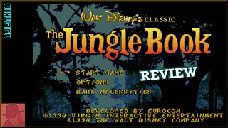 The Jungle Book - SEGA Genesis / Mega Drive - with Commentary !!