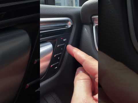 How to store settings in a Porsche