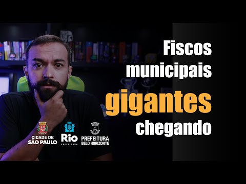 ISS RJ - Edital Publicado e vem mais fisco municipal (ISS SP, ISS BH) - entenda