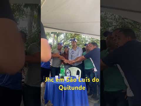 JHC POR TODA ALAGOAS, DESSA VEZ EM SÃO LUÍS DO QUITUNDE AL