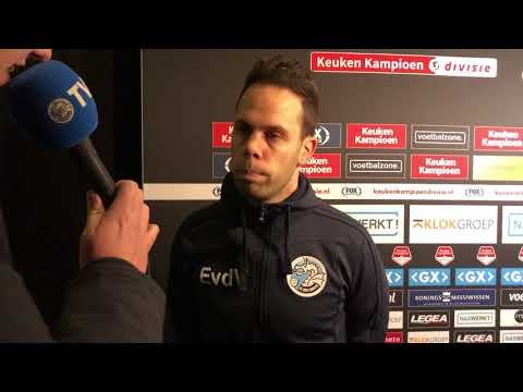 Erik van der Ven na afloop van NEC Nijmegen   FC Den Bosch