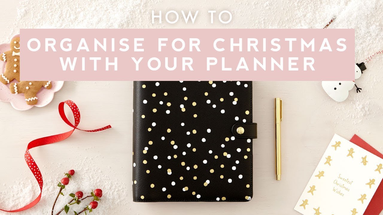 How to Organise for Christmas with your Planner