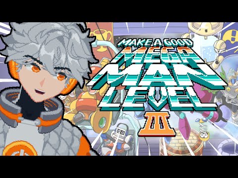 【Make a Good Mega Man Level 3】Craft an Adequate Super Fella Stage Triple | Part 2!