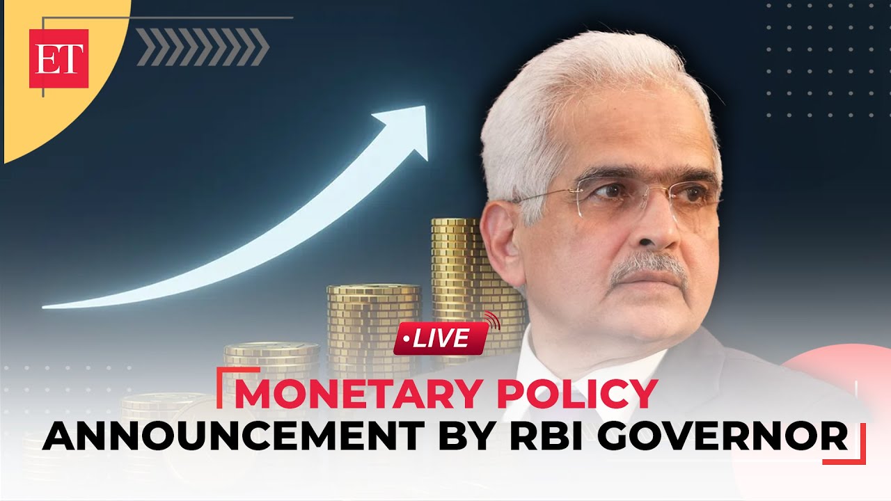 Live RBI Monetary Policy Statement by Governor Shaktikanta Das