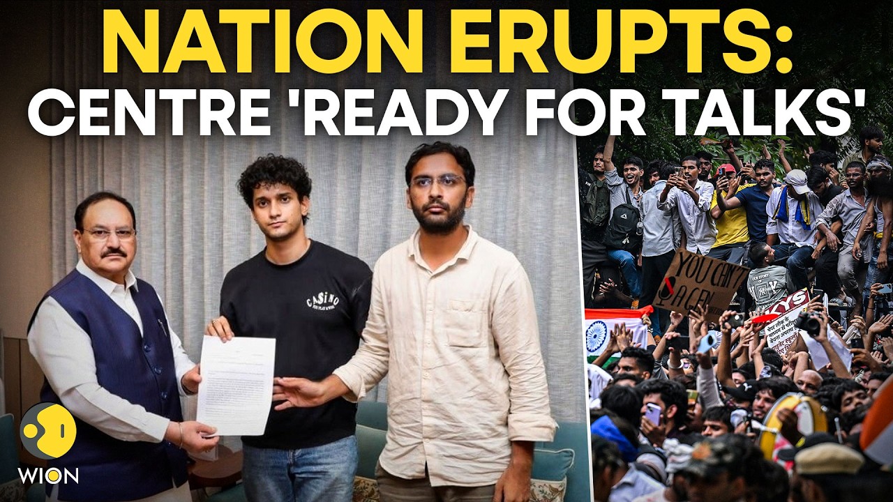 NEET Paper Leak Row: Government Opens Door For Talks As Protest Pressure Mounts | Originals