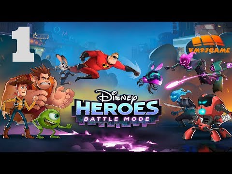 Disney Heroes: Battle Mode -  Gameplay Walkthrough Part 1 (iOS, Android)