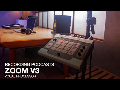 Zoom V3 Multi-effects Vocal Processor | Sweetwater Zoom V3 Multi-effects Vocal Processor | Sweetwater