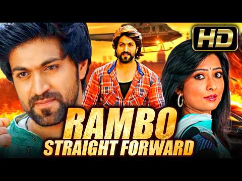 Rambo Straight Forward (HD) - South Superhit Action Romantic In Hindi | Yash, Radhika Pandit, Shaam