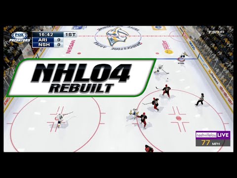 NHL04 Rebuilt: Arizona Coyotes at Nashville Predators (12/31/21)