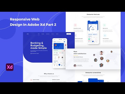 Build a Responsive Website | Adobe Xd Tutorial for Beginners 2