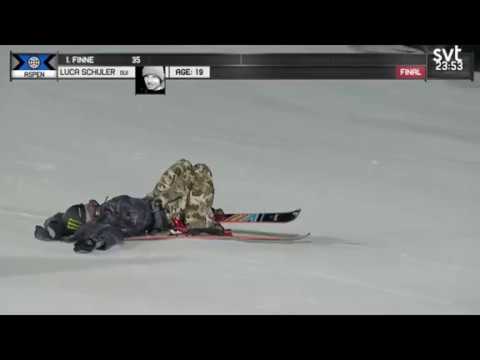 Luca Schuler Crash X-Games 2017 Big Air