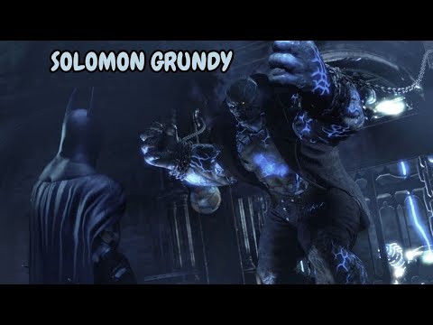 Solomon Grundy and Penguin Boss Fight | Batman Arkham City