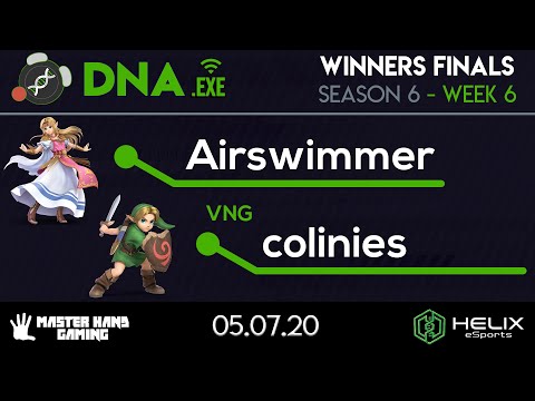 DNA.EXE S6:W6 - Airswimmer (Zelda) Vs. VNG | colinies (Young Link) - Winners Finals