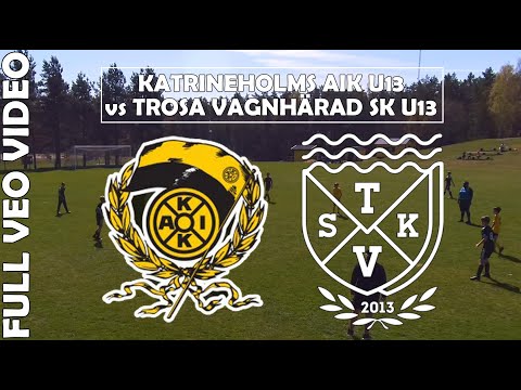 Katrineholms AIK U13 vs Trosa Vagnhärad SK U13 ⚽ Full Video
