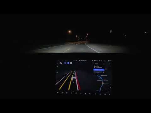 Model 3 - Beta FSD 9.1 - Test Loop 1 - 2021.4.18.13 - 31 July 2021