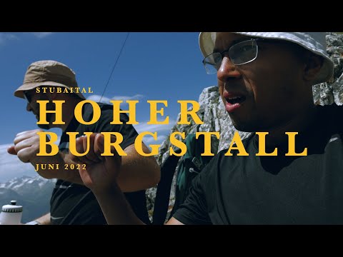 Stubaital zum Hohen Burgstall 2611m , Zwei Anfänger, 7 Summits