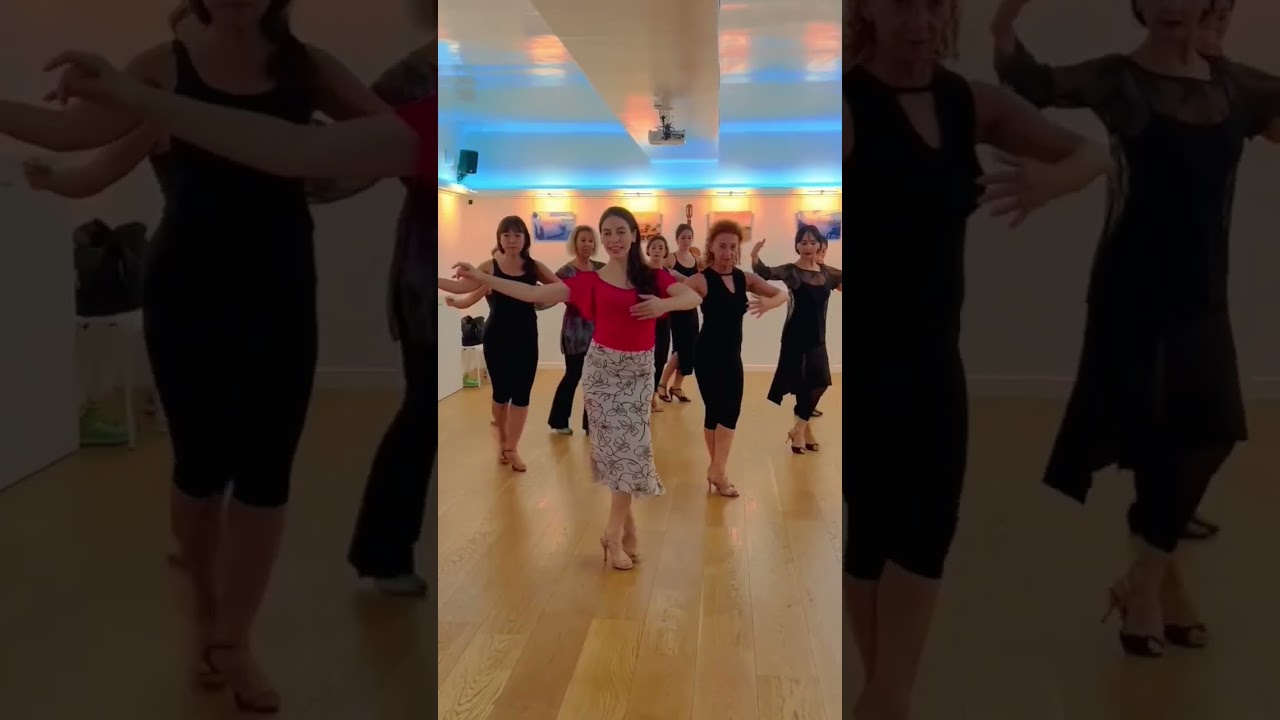 Tango technique with amazing Gisela Paula Natoli 🔥 Follow @tangoexpo #tango