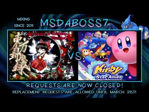 The Girls' Battle with Complete Darkness - Kirby Star Allies/Touhou 2 Mix