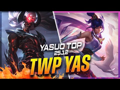 TheWanderingPro - Yasuo vs Fiora TOP Patch 25.12 - Yasuo Gameplay
